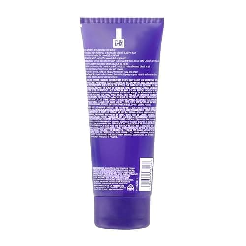 Clairol Professional Shimmer Lights Violet Toning Mask for Neutralizing Brassy Tones with Refreshing Blonde Hair Results thumbnail 2