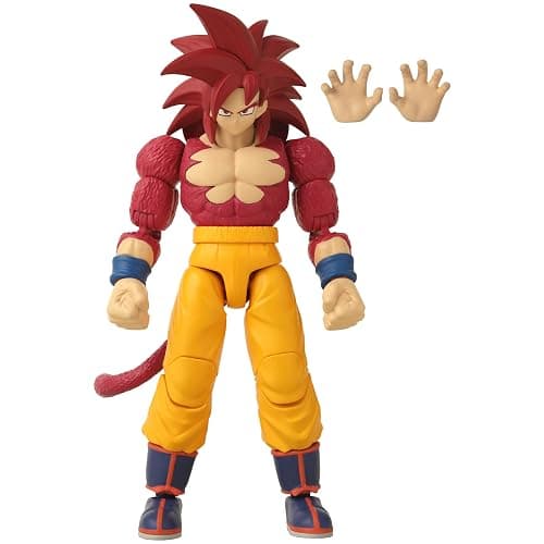 Dragon Stars Series - Dragon Ball DAIMA - Super Saiyan 4 Goku [DAIMA Ver.] 6.5" Action Figure thumbnail 4