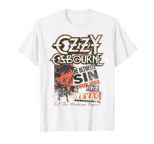 Ozzy Osbourne – The Ultimate Sin Tour T-Shirt - Image 1