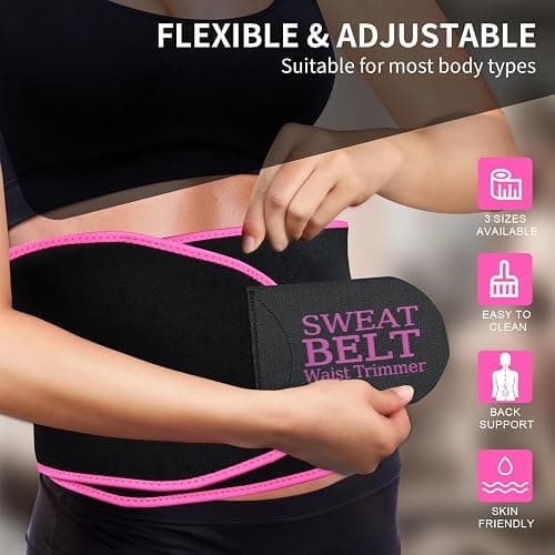 Lisacool Sculpt Touch Waist Trainer For Women Sweat Band For Stomach Waist Trimmer thumbnail 4