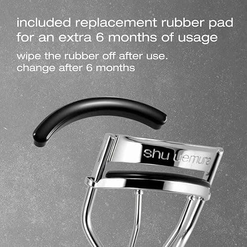 Shu Uemura Iconic Eyelash Curler, Achieve Precise Control and Long-Lasting Curl - Includes Silicone Replacement Pad thumbnail 4