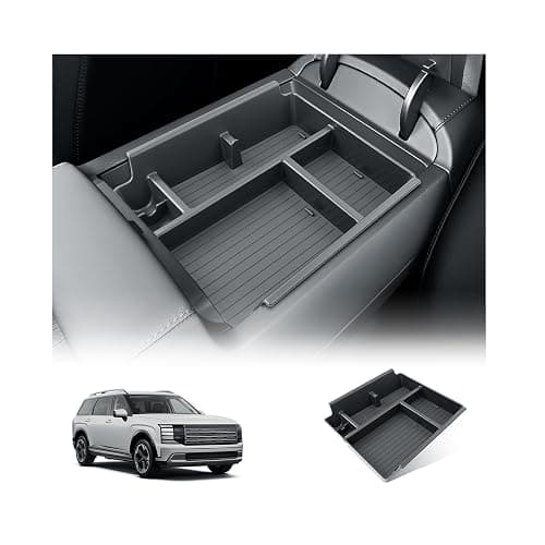 BIBIBO for 2026 Hyundai Palisade Center Console Organizer 2026 Hyundai Palisade (SE,SEL,SEL Convenience, SEL Premium, XRT Pro, Limited) Console 2026 Palisade Insert Tray (Not for Calligraphy) thumbnail 8
