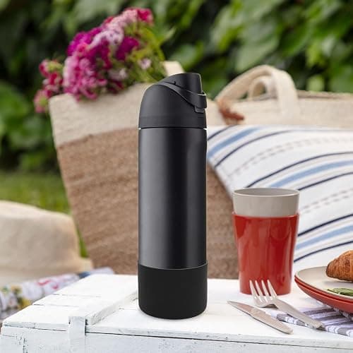 2PCS Silicone Water Bottle Boot for Owala 24 Oz 32 Oz, Anti-Slip Protective Sleeve for FreeSip, Twist, and Flip Stainless Steel Bottles, Bottom Bumper Cover for Owala Water Bottle thumbnail 7