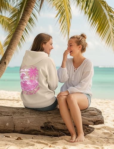 Tstars Volleyball Hoodies Gifts for Teen Girls Women Fans Team Players Love Sweatshirt Hoodie thumbnail 5