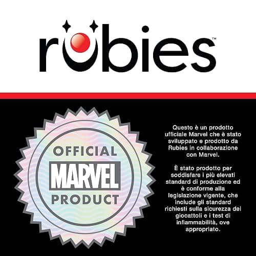 RUBIES – Avengers Ufficiale – Costume classico Thor per bambini dai 3 agli 8 anni – Tuta blu e mantello rosso o accessori a martello, per Halloween, carnevale, regalo di Natale - Martello di Thor thumbnail 10