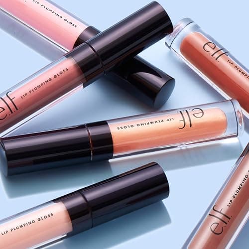 e.l.f. Lip Plumping Gloss, High-Shine Sheer Color, Hydrates & Creates Fuller Lips With Vitamin E, Vegan & Cruelty-Free, Pink Cosmo thumbnail 7