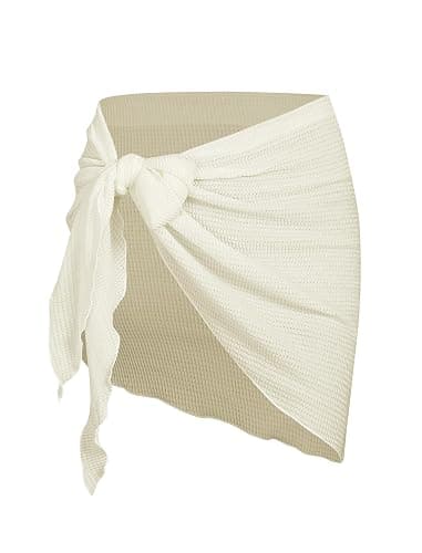 ZAFUL Women's Sarong Coverups Beach Wrap Sheer Bikini Wraps Chiffon Cover Ups for Swimwear - Image 1