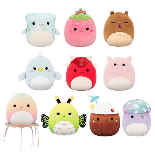 Squishmallows Original 5in 10-Pack – Official Jazwares Plush (Little) - Image 1