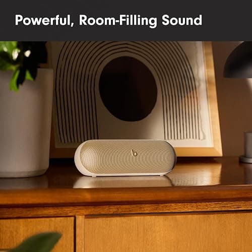 Beats Pill - Portable Bluetooth Speaker- Up to 24H Battery Life, Water Resistant, Bluetooth, Apple & Android Compatible, Seriously Loud Sound for Home, Outdoor and Travel- Champagne Gold thumbnail 2