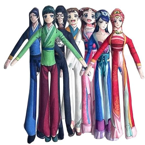 YLQANONG Maomao Pillow Figure Jinshi Twistable Pillow Lihua/Lishu/Gyokuyou/Loulan/Xiaolan Soft Pillow Cushion Anime Figures for Fans 30CM - Image 1