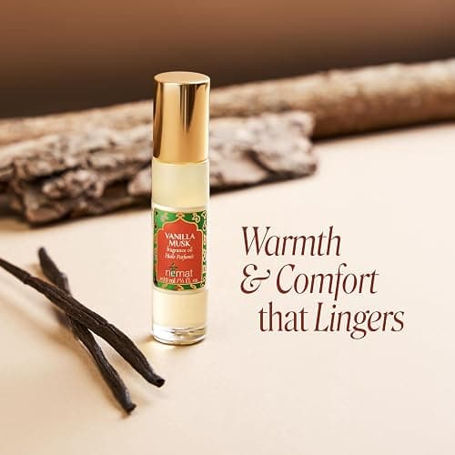 Nemat Vanilla Musk Perfume Oil Roll-On, 10 ml | Long Lasting, Alcohol Free, Essential Oil Based, Unisex, Roll-On Bottle thumbnail 2