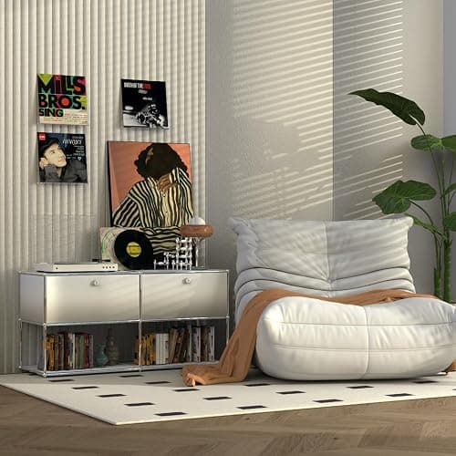 ILYXY Clear Acrylic Vinyl Record Holder – 8 Pack 12-Inch Wall Mount Shelves, Album Display Frames for LP Records, Decorative Rack for Collectors & Vinyl Lovers thumbnail 5