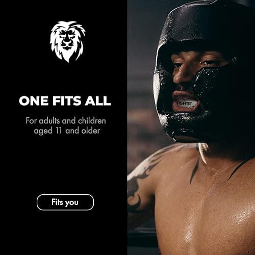 FIGHTR® Premium Mouth Guard - for Excellent Breathing & Easy to fit | Sports Mouth Guard for Boxing, MMA, Football, Lacrosse, Hockey and Other Sports | incl. hygienic Box thumbnail 5