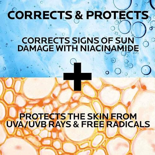 La Roche-Posay Anthelios UV Correct Sunscreen Moisturizer SPF 70, Daily Anti-Aging Face Moisturizer with Niacinamide to Even Skin Tone & Fine Lines, Sun Protection for Sensitive Skin thumbnail 7