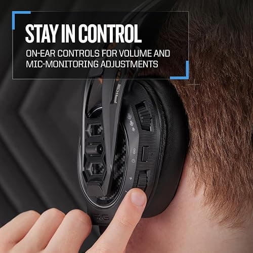 RIG 800 PRO HS Wireless Gaming Headset & Multi-Function Base Station for PlayStation PS4, PS5, PC, Mac, USB - Up to 60 Hour Battery thumbnail 7