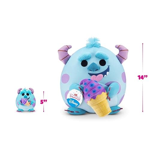 Snackles Licensed Character Disney 5-inch Plush by ZURU, Plush with Snack Accessory thumbnail 6