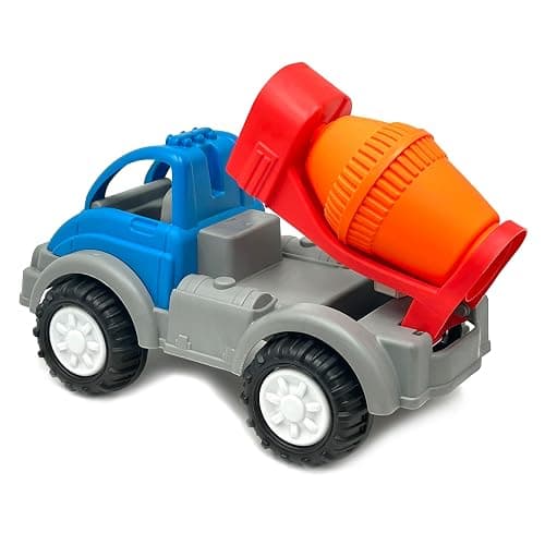 American Plastic Toys Gigantic Cement Mixer with Rotating Drum, Sturdy Wheels, Metal Axles & Made from Durable Plastic for Children 2 Years & Older thumbnail 8