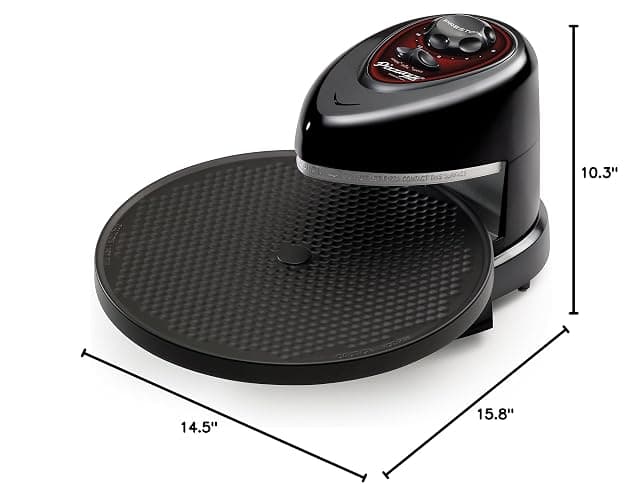 Presto 03430 Pizzazz Plus Rotating Oven, Black thumbnail 3