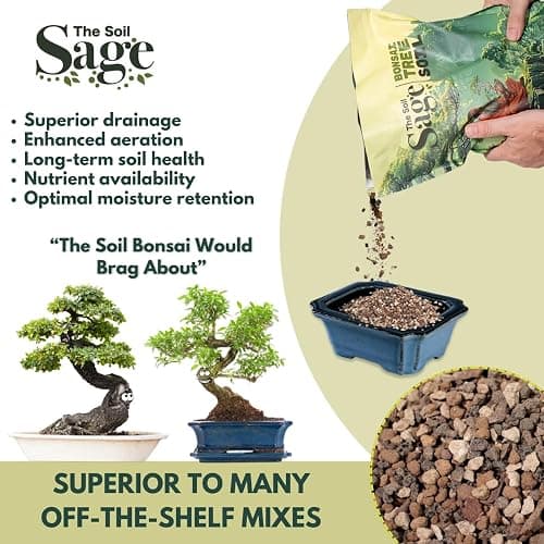 5 Qt Premium Bonsai Mix with Akadama | High Drainage Potting - USA Made thumbnail 7