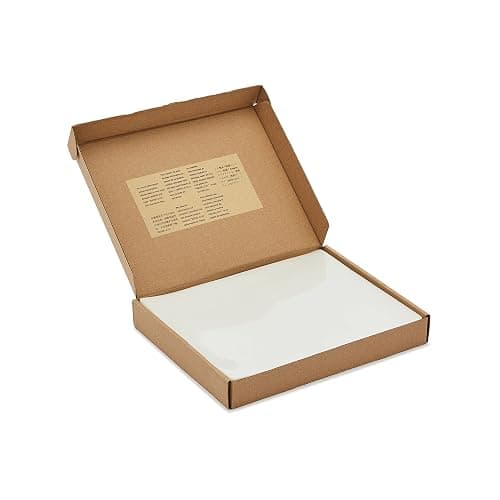 Amazon Basics Clear Thermal Laminating Plastic Paper Laminator Sheets, 9 x 11.5-Inch, 200-Pack, 2.8mil thumbnail 6