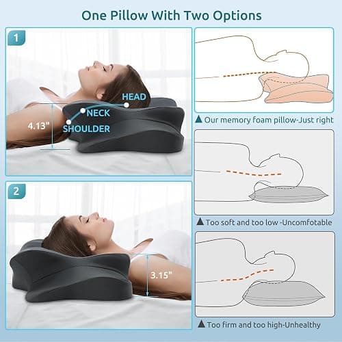 DONAMA Cervical Pillow for Neck and Shoulder thumbnail 6