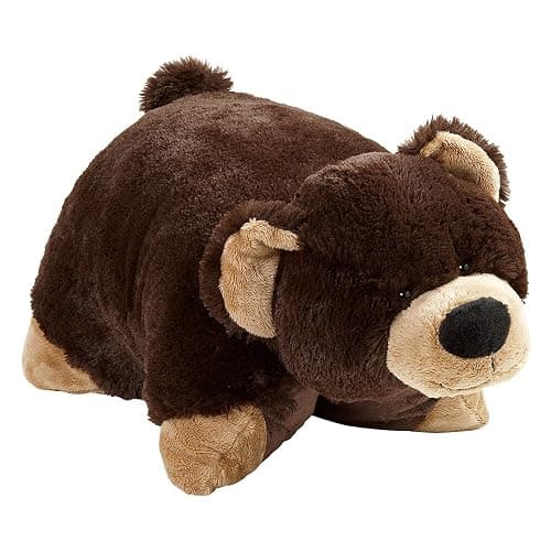 Pillow Pets Originals Mr. Bear 18" Stuffed Animal Plush Toy - Image 1