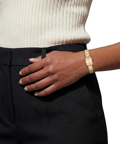 COACH Mara Women’s Quartz Watch - Mini Tank-Shaped Bracelet, Lacquer Dial with Polished Markers - Everyday Dress Watch - Gift for Her 15.5mm thumbnail 4