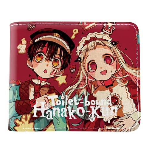 ISaikoy Anime Toilet Bound Hanako Kun Wallet PU Leather Billfold Coin Case Passport ID Card Holder 10 thumbnail 2