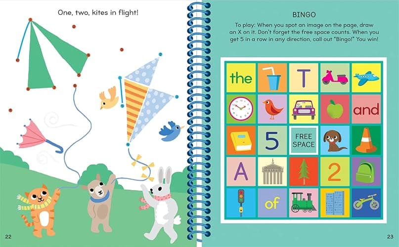 Wipe Clean Preschool Activity Book for Kids Ages 3 to 5: ABCs, Counting, Opposites, Shapes, Tracing, Pen Control and More (Start Little Learn Big Series) thumbnail 4