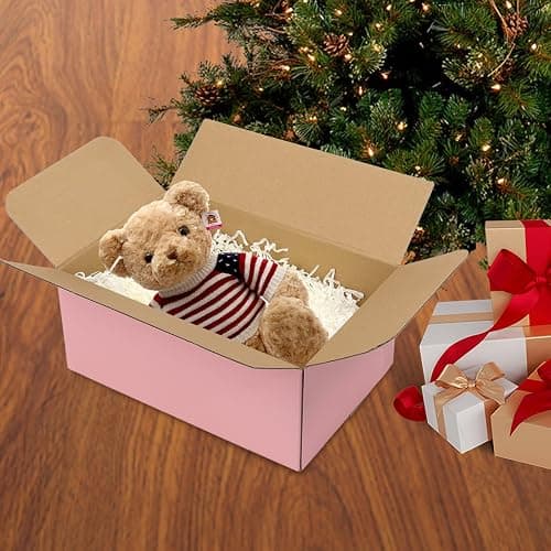 8x8x4 Pink Shipping Boxes, 30 Pack Mailing Boxes for Small Business, Corrugated Cardboard Boxes for Shipping, Packaging thumbnail 8