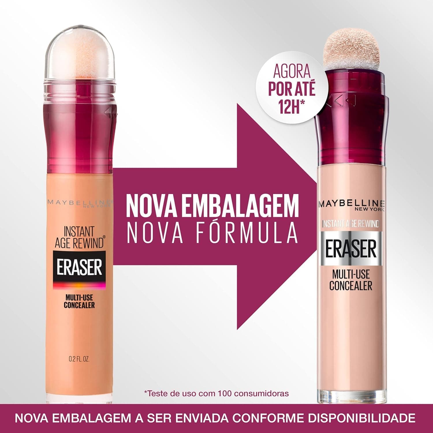 Maybelline NY Corretivo Líquido Eraser Instant Age Rewind 120 Light, 5.9ml thumbnail 4