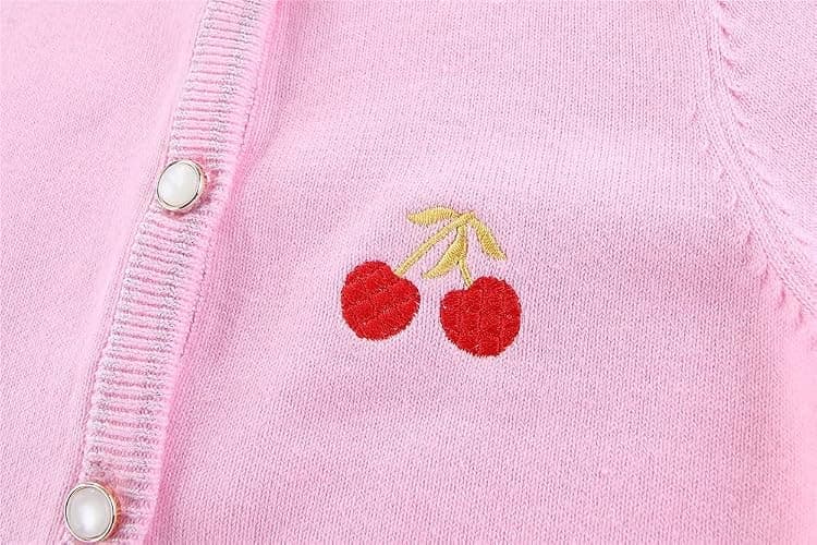 Mud Kingdom Cute Little Girls Ribbed Knit Cardigan Skirt Set School Style thumbnail 6