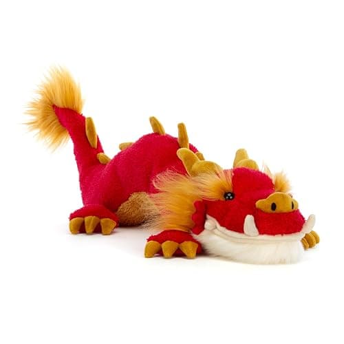Jellycat Festival Dragon Stuffed Animal, 16.6 inches | Mythical Plush Toy | Chinese New Year Gift - Image 1