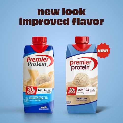Premier Protein Shake, Cinnamon Roll, 30g Protein, No Added Sugar, 24 Vitamins & Minerals to Support Immune Health, 11 fl oz, 4 Pack (Packaging May Vary) thumbnail 3