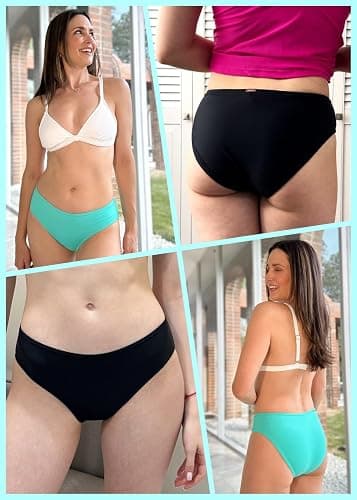 Zmart Women Standard Strappy Bikini Bottoms Full Coverage Bathing Suit Cutout Swim Low Rise Swimsuit Bottom thumbnail 6