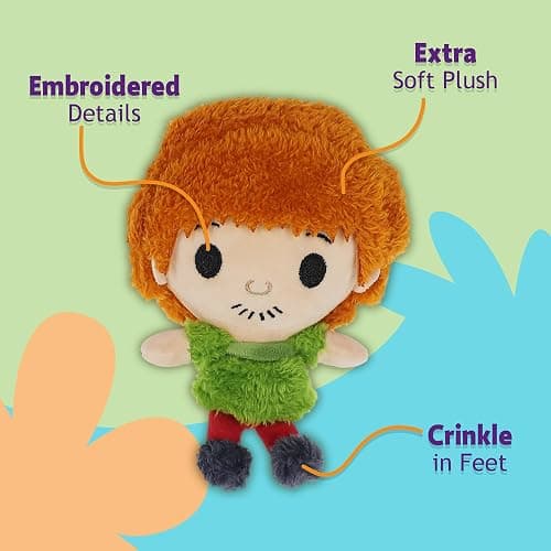 Kids Preferred Scooby-Doo 4 Piece Cuteeze Set - Scooby Doo, Shaggy, Velma, & Daphne Plush - for Baby and Toddler Boys & Girls - 6 Inches thumbnail 4