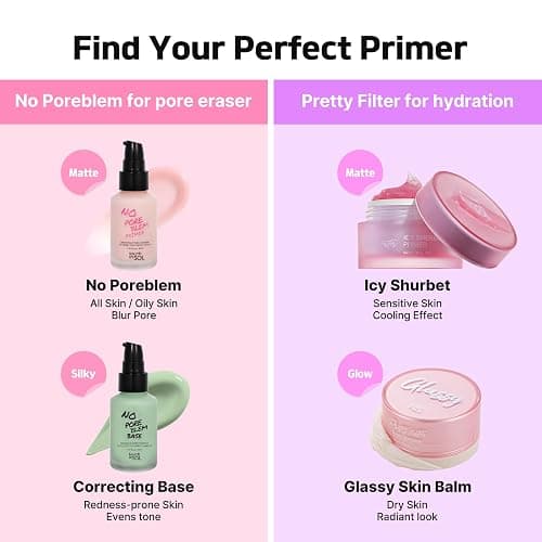 TOUCH IN SOL No Poreblem Primer – Pore Primer for Korean Makeup, Mattifying Primer for Oily Skin, Pore Eraser for Large Pores, Blurring Finish from K Beauty (1.01 fl.oz/30ml) thumbnail 8