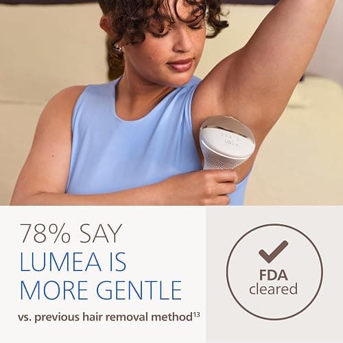 Philips Lumea 9000 Series IPL Hair Removal Device Permanent Laser Hair Reduction for Women & Men, Easy and Comfortable Use at Home, SenseIQ, 4 Attachments for Body, Face, Bikini & Underarms, BRI984/03 thumbnail 4