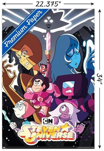 Steven Universe - One Sheet Wall Poster, 34L" x 22.4W", Premium Unframed Version thumbnail 3