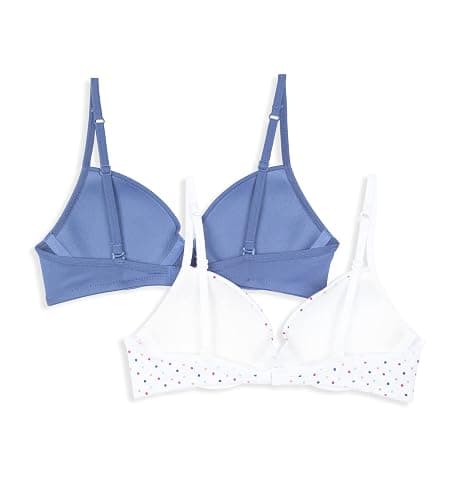 Hanes Girl's Molded Underwire Bra (Pack of 2) thumbnail 3