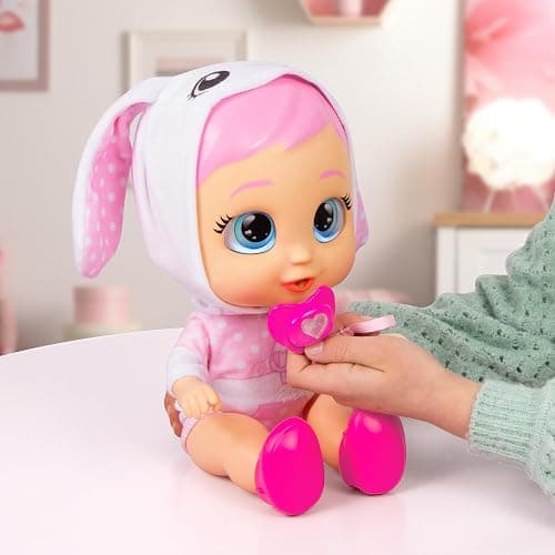 Cry Babies Coney Interactive Doll My First Steps With Sounds And LED Tears Walking Baby Doll Toy For Children Age 3 Years and Up thumbnail 7