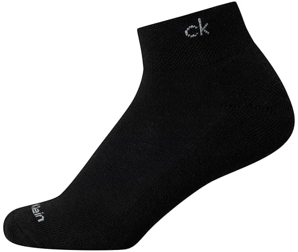 Calvin Klein Womens Quarter Socks - 12 Pack Breathable Cushioned Athletic Ankle Socks for Women for Running and Workout thumbnail 5