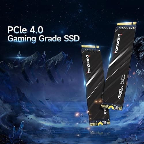 Fanxiang 1TB NVMe SSD PCIe Gen4 M.2 Internal Gaming SSD for PS5, Up to 4800 MB/s, 3D NAND SLC Cache Solid State Drive Upgrade Storage for PC/Laptops S690Q thumbnail 4