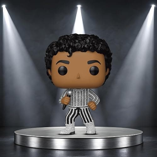Funko Pop Rocks: MJ - Michael Jackson - Rock with You - Glitter - Collectable Vinyl Figure - Gift Idea - Official Merchandise - Toys for Kids & Adults - Cartoon/Animation Fans thumbnail 2