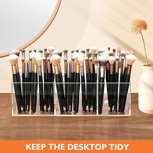 Ameceres Magnetic Pen Holder Classroom Organization Acrylic Marker Holder for Whiteboard Refrigerator Locker Accessories Pencil Dry Erase Marker Basket (3 Compartments * 1) thumbnail 7