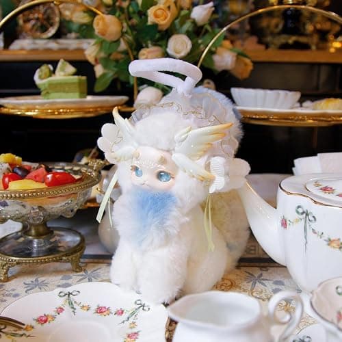 CALEMBOU Plush Doll Blind Box, Tutulong Fantasy Creatures Series Vinyl Plush Mystery Toys, Kawaii 1 of 6 Possible Stuffed Dolls Soft Anime Plushies Christmas Birthday for Girls (Magic Academy Series) thumbnail 2