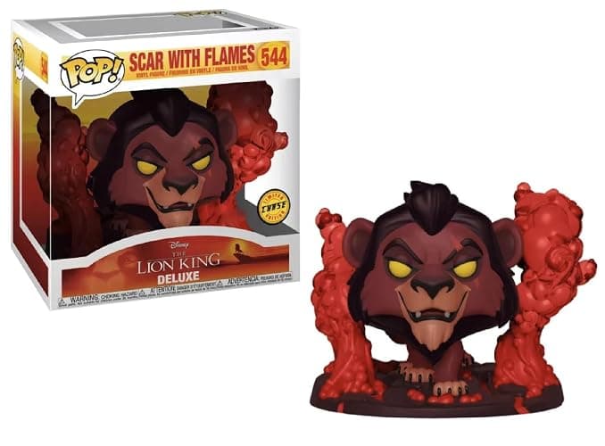 POP! Funko Scar with Flames - Chase Limited Edition RED - Image 1
