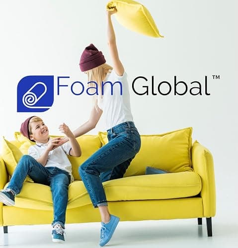 Foam Global High Density Upholstery Foam, 2"x24"x72" thumbnail 5