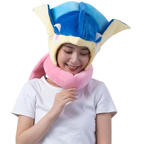 SAZAC Cozy, Warm Greninja Kigurumi Hat with Ear Flaps Pokemon Beanie for Adults, Luxurious Novelty Hat for Halloween & Cosplay - Premium Anime Cap thumbnail 9