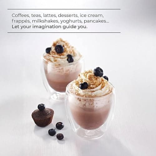 1883 Maison Routin Blueberry-Muffin Syrup Perfect for Coffees, Cocktails, Mocktails & Smoothies - Vegan-Friendly, Allergen-Free, No Preservatives - 1L Glass Bottle thumbnail 4